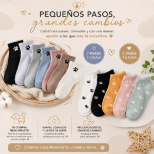 💛 CALCETINES SOLIDARIOS | TU COMPRA ALIMENTA VIDAS