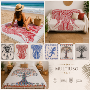 Manta Decorativa Multiusos – Elige tu Diseño Favorito