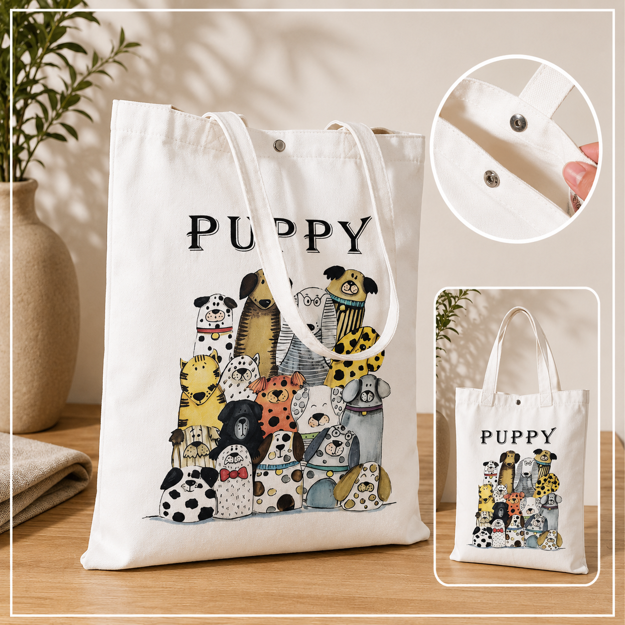 馃惥 Colecci贸n de Bolsas Solidarias Animal Lovers 馃惥 - Imagen 6