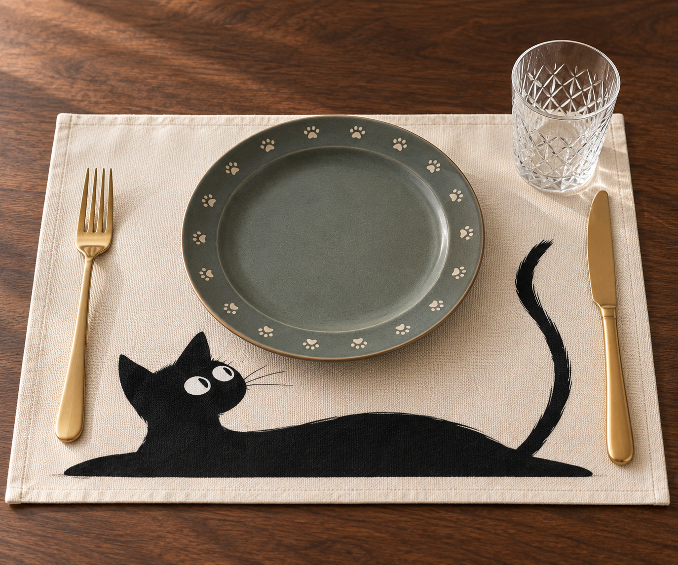 **Decora tu mesa con alma gatuna – Colección solidaria BASMA** 🐾🐱 - Imagen 3